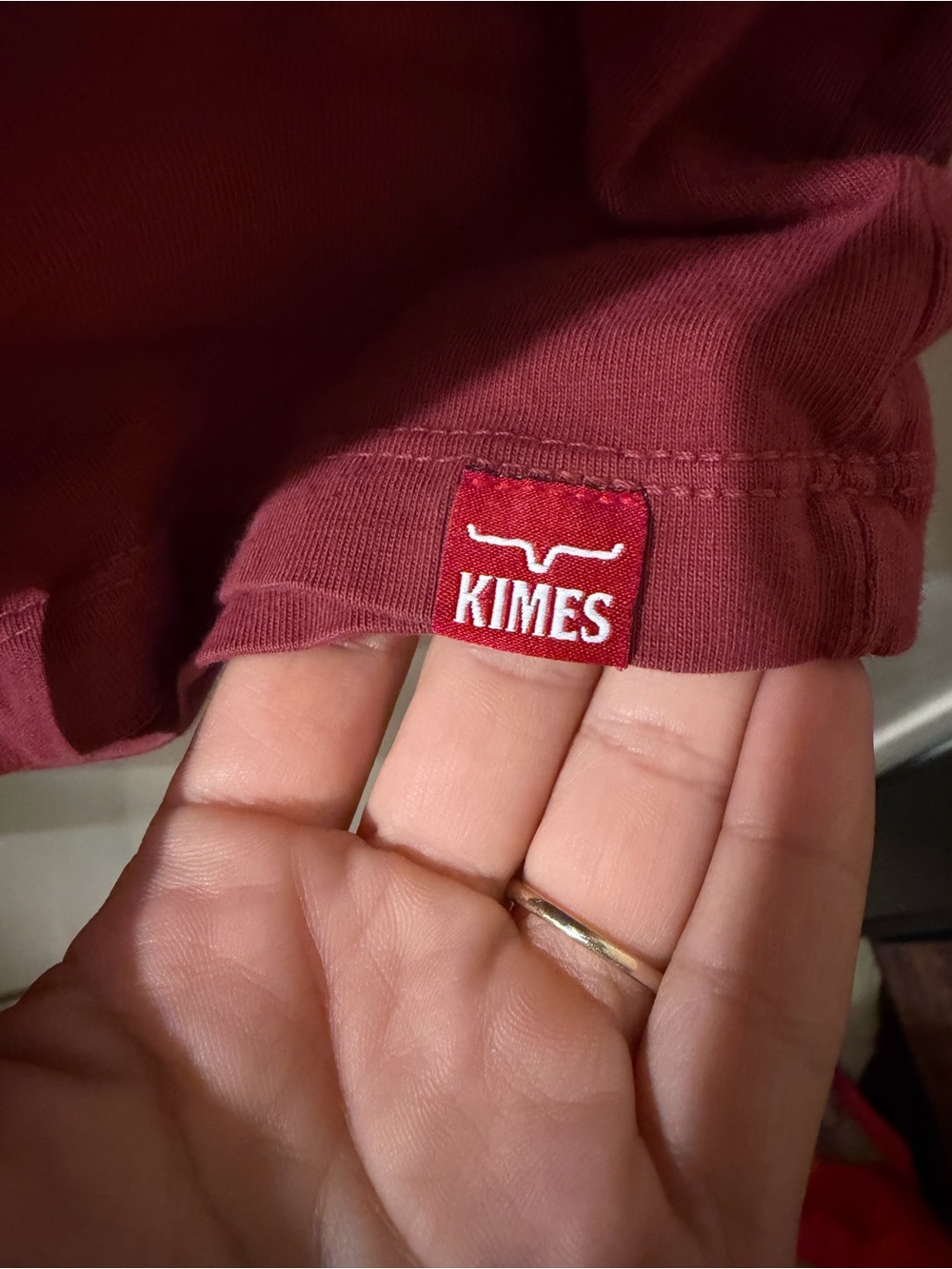 Kimes Ranch Red Graphic Rodeo Tee - Picture 5 of 6